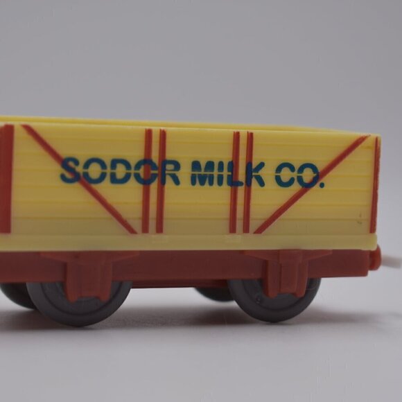 Thomas & Friends Sodor Milk Co Train Cargo Car Trackmaster Mr Jolly's Chocolate - Picture 4 of 8